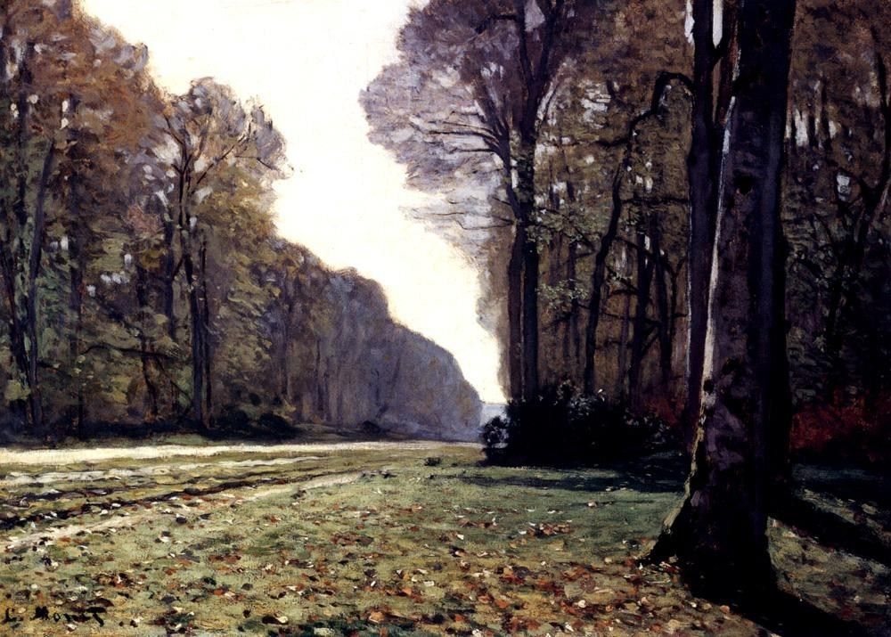 Claude Monet The Road To Chailly